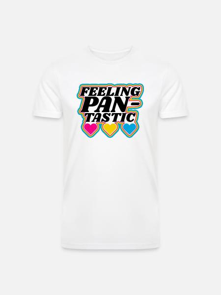 Feeling Pan Tastic - Men’s Tri-Blend Organic T-Shirt -
