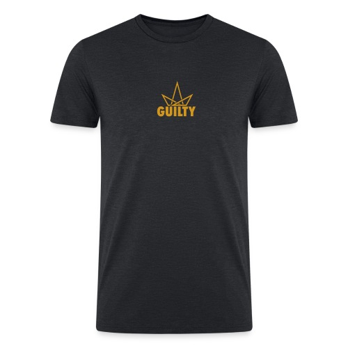 Guilty Logo - Men’s Tri-Blend Organic T-Shirt
