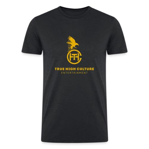 THC logo Gold - Men’s Tri-Blend Organic T-Shirt
