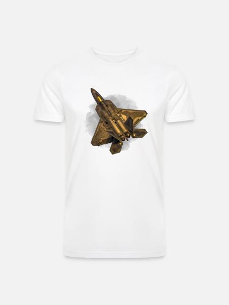 F 22 raptor - Men’s Tri-Blend Organic T-Shirt -
