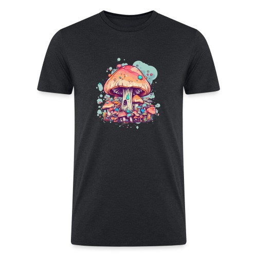 The Mushroom Collective - Men’s Tri-Blend Organic T-Shirt