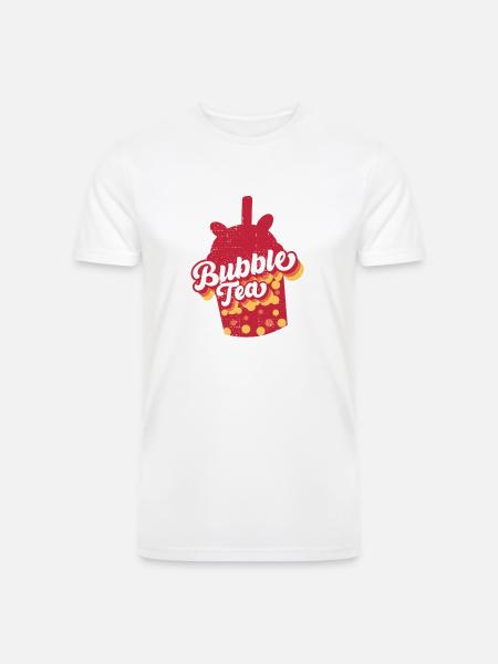 bubble tea - Men’s Tri-Blend Organic T-Shirt -