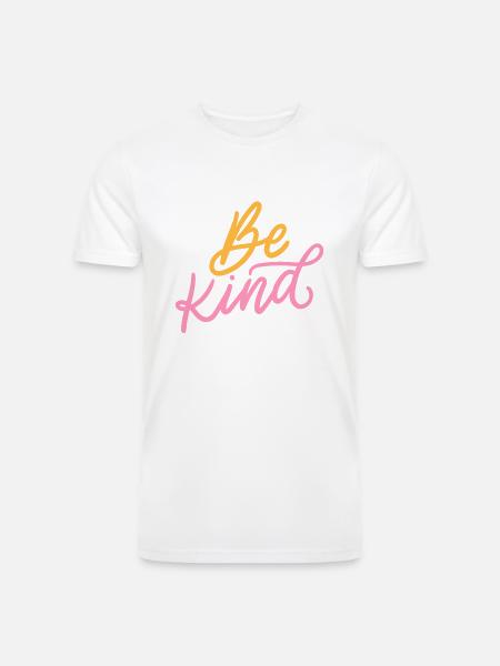 Be kind - Men’s Tri-Blend Organic T-Shirt - 