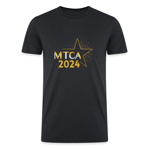 MTCA 2024 LOGO - Men’s Tri-Blend Organic T-Shirt