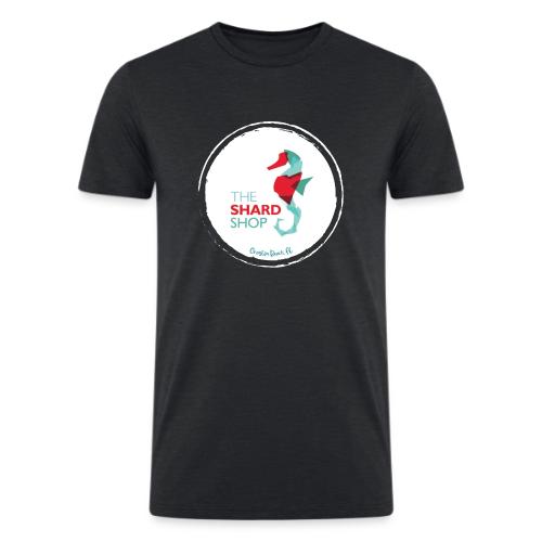 Grayton Beach Circle - Men’s Tri-Blend Organic T-Shirt