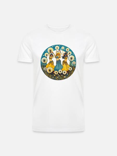 Belly Dancers - Men’s Tri-Blend Organic T-Shirt - 