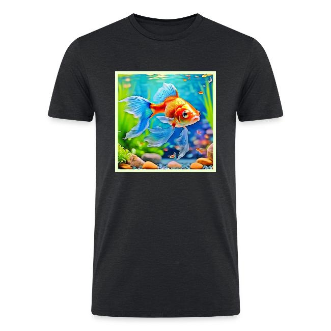Colorful Tank Goldfish Design