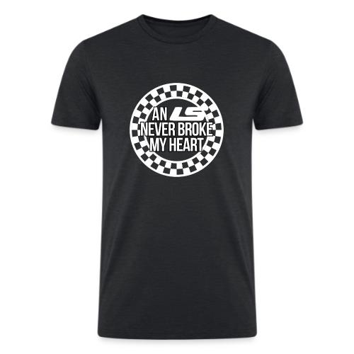 An LS Never Broke My Heart - Men’s Tri-Blend Organic T-Shirt
