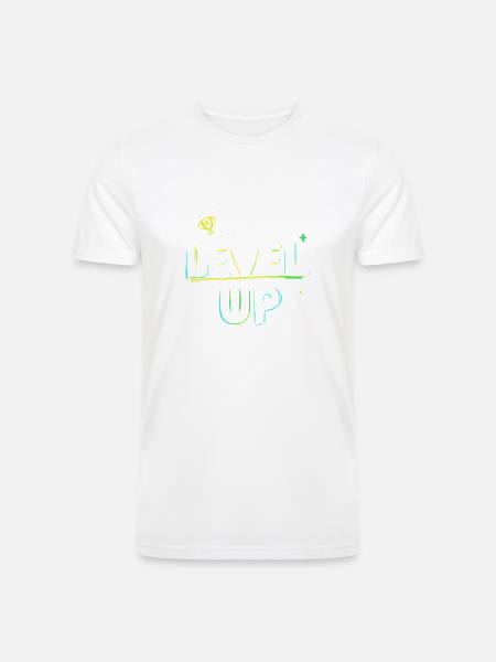 Level Up - Men’s Tri-Blend Organic T-Shirt - 