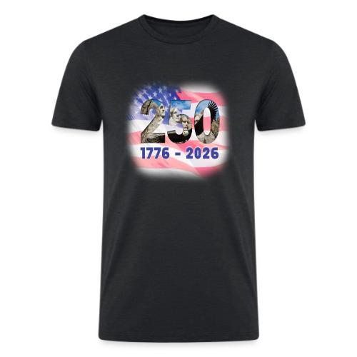 1776 - 2026 | 250 Years USA - Men’s Tri-Blend Organic T-Shirt