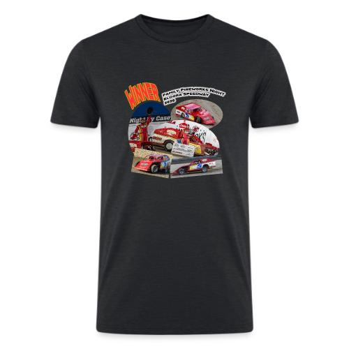Jonathan Taylor Eldora Speedway FFN#1 Design 1 - Men’s Tri-Blend Organic T-Shirt