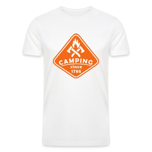 Campfire - Men’s Tri-Blend Organic T-Shirt