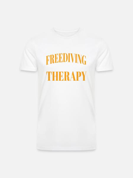 Freediving Diving - Men’s Tri-Blend Organic T-Shirt -