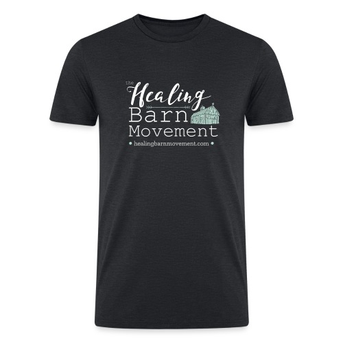 Healing Barn Movement - Men’s Tri-Blend Organic T-Shirt