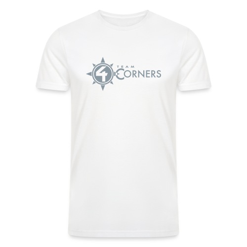 Team 4 Corners 2018 logo - Men’s Tri-Blend Organic T-Shirt