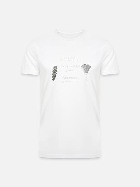 ambition of a feather - Men’s Tri-Blend Organic T-Shirt -