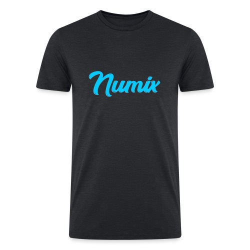 Numix Media Logo - Men’s Tri-Blend Organic T-Shirt