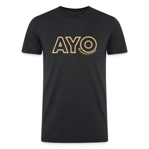 AyoGaming's Logo v1 - Men’s Tri-Blend Organic T-Shirt
