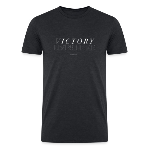victory shirt 2019 white - Men’s Tri-Blend Organic T-Shirt