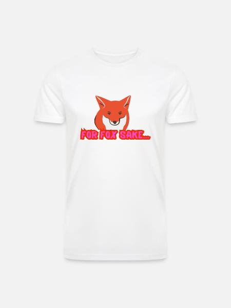For Fox Sake - Men’s Tri-Blend Organic T-Shirt -