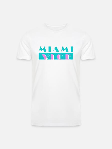 Miami Vice - Men’s Tri-Blend Organic T-Shirt -