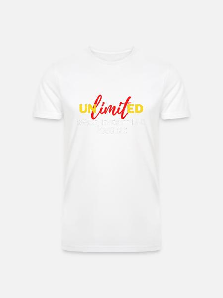 Unlimited Ambition - Men’s Tri-Blend Organic T-Shirt -