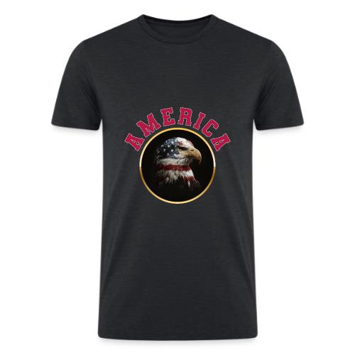 America Soars - Men’s Tri-Blend Organic T-Shirt