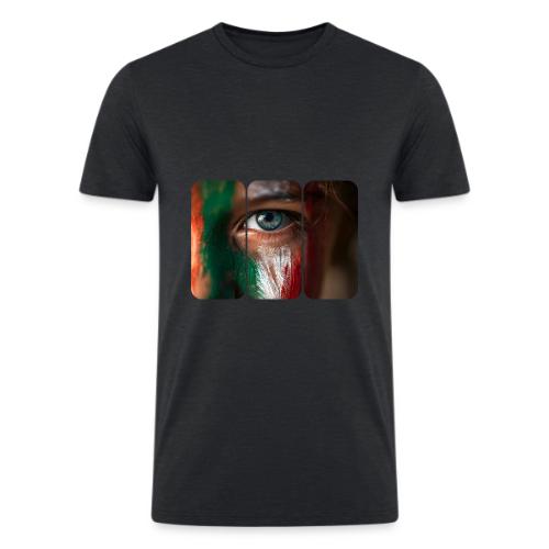 Mexico: Pride in Three Colors - Men’s Tri-Blend Organic T-Shirt