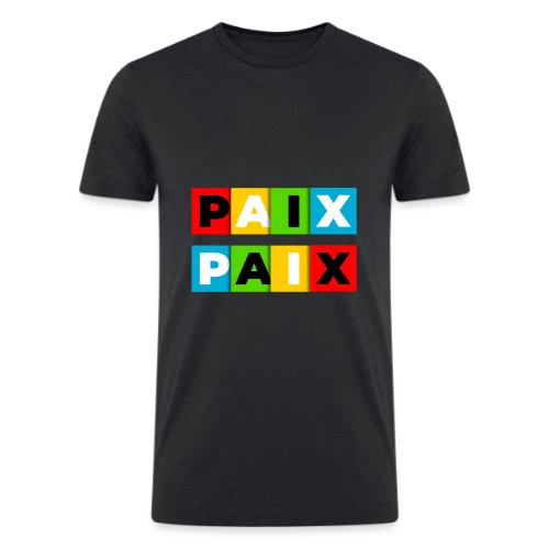 Peace in Colour - Men’s Tri-Blend Organic T-Shirt