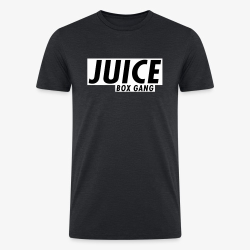JBG white on black - Men’s Tri-Blend Organic T-Shirt