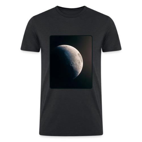 Crescent Moon Celestial Artwork - Men’s Tri-Blend Organic T-Shirt