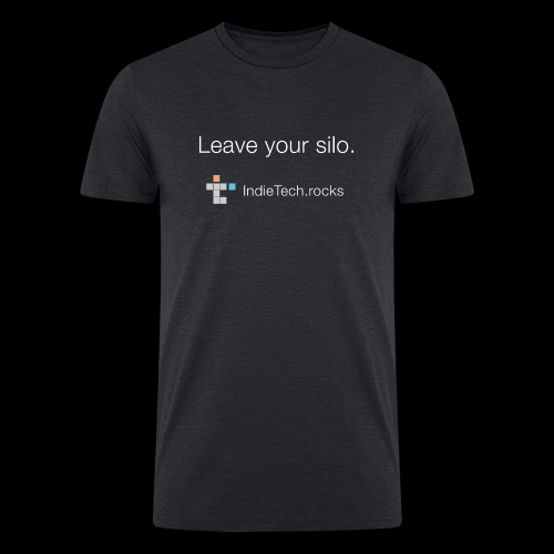 Leave Your Silo - Men’s Tri-Blend Organic T-Shirt