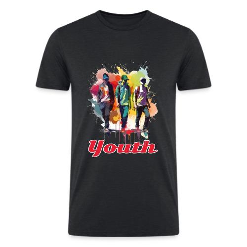 Forever Youthful - Men’s Tri-Blend Organic T-Shirt
