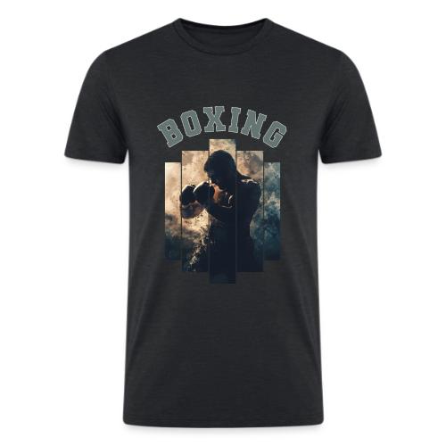 Boxing Spirit - Men’s Tri-Blend Organic T-Shirt