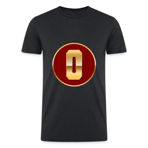 Letter O – Capital Varsity Alphabet Monogram - Men’s Tri-Blend Organic T-Shirt
