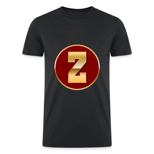 Letter Z – Capital Varsity Alphabet Monogram - Men’s Tri-Blend Organic T-Shirt