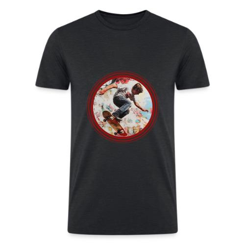 Skateboarding is Life - Men’s Tri-Blend Organic T-Shirt