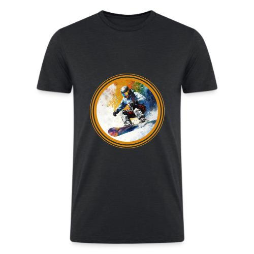 Snowboarding Dreams - Men’s Tri-Blend Organic T-Shirt