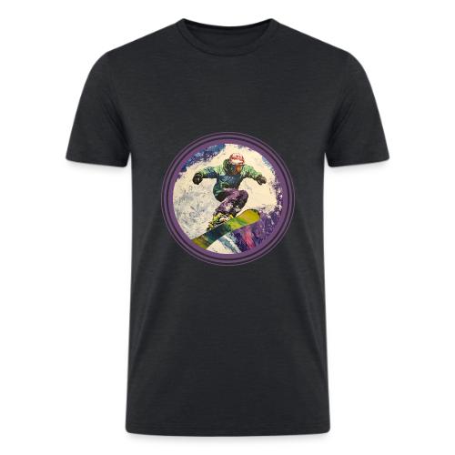 Snowboarding Soul - Men’s Tri-Blend Organic T-Shirt