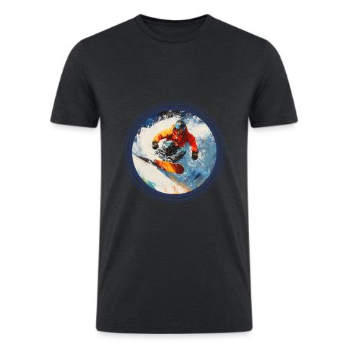 Snowboarding Rebel - Men’s Tri-Blend Organic T-Shirt