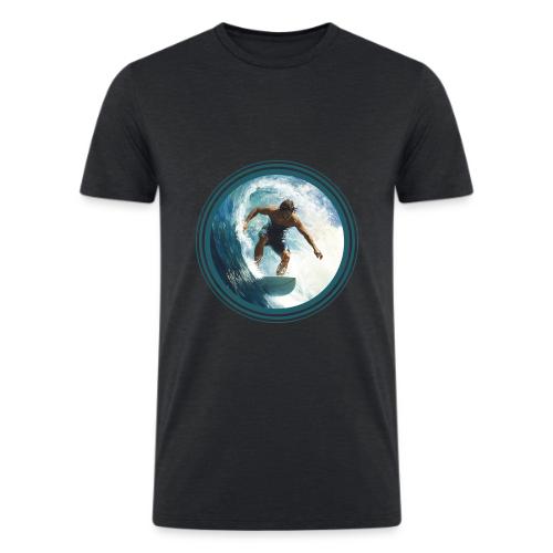 Surfing Horizon - Men’s Tri-Blend Organic T-Shirt