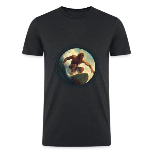 Surfing Rush - Men’s Tri-Blend Organic T-Shirt