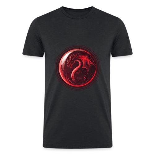 Dragon Orb - Men’s Tri-Blend Organic T-Shirt