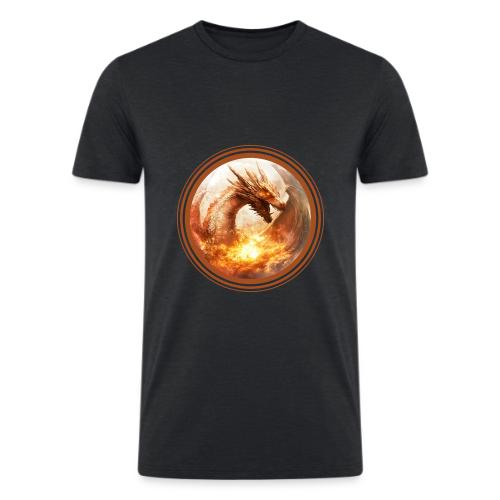 Dragon's Wrath - Men’s Tri-Blend Organic T-Shirt