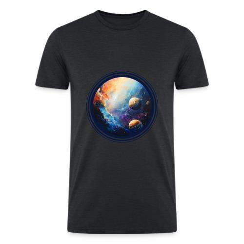 Nebula of Planets - Men’s Tri-Blend Organic T-Shirt