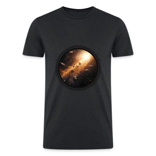 Asteroids Pulse - Men’s Tri-Blend Organic T-Shirt