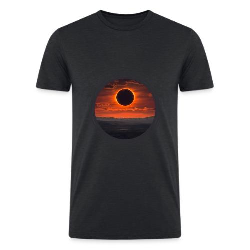 Eclipse Horizon - Men’s Tri-Blend Organic T-Shirt