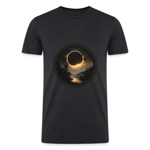 Eclipse: Shadowed Light - Men’s Tri-Blend Organic T-Shirt