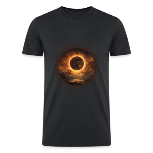 Eclipse Canvas - Men’s Tri-Blend Organic T-Shirt
