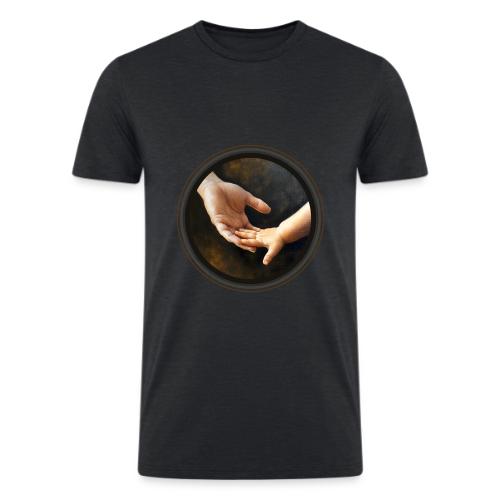 Hand in hand - Men’s Tri-Blend Organic T-Shirt